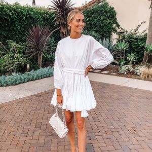 EUC Rhode Ella Dress in White, L